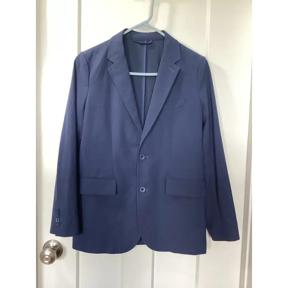 Vineyard Vines Youth 16 Dark‎ Blue Performance Blazer on the go